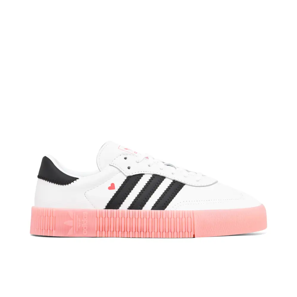 adidas Sambarose White Core Black Pink D24415607