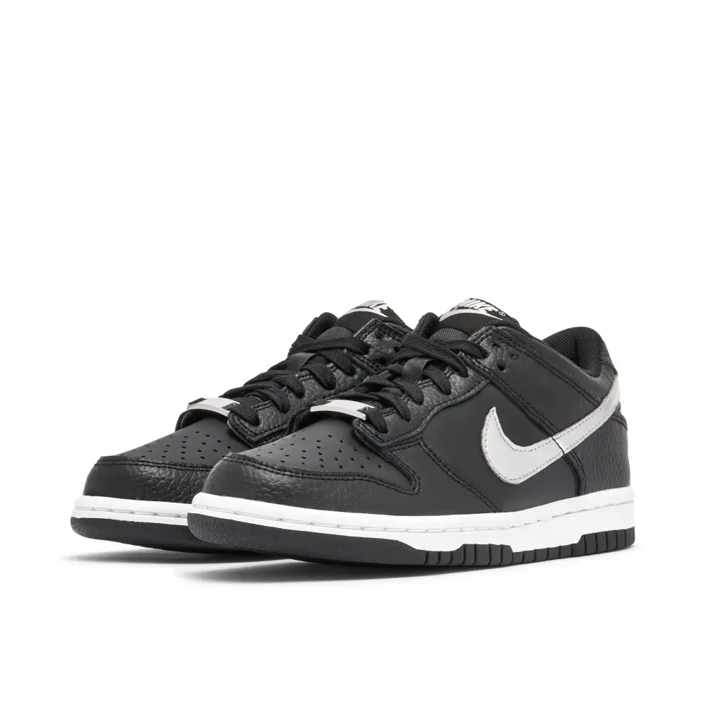Nike Dunk Low x NBA GS Black Silver 