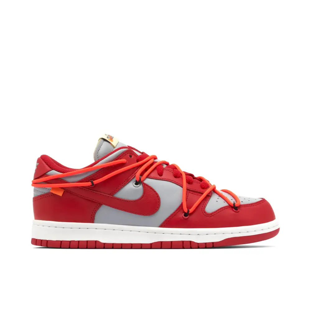 Off-White x Nike SB Dunk Low Red 