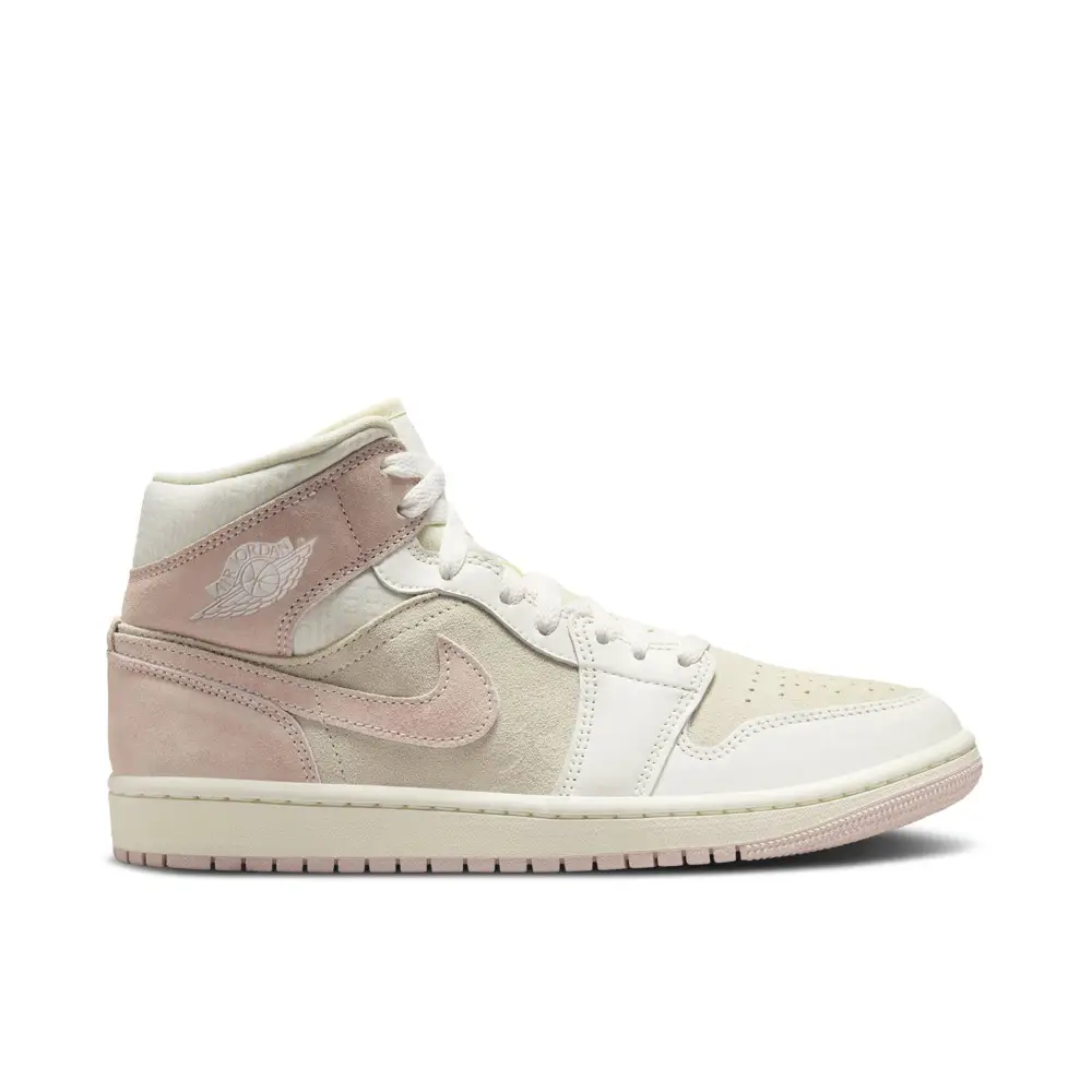 Air Jordan 1 Mid SE Seersucker Womens 
