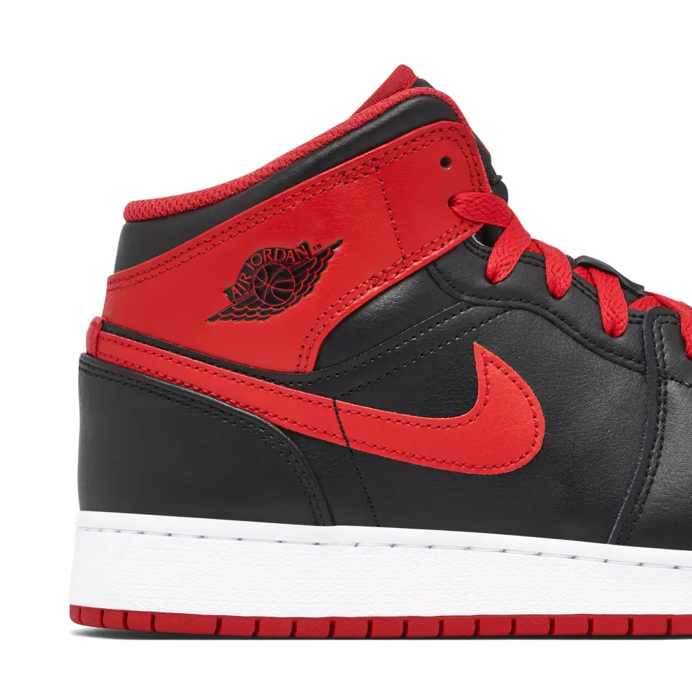 Air Jordan 1 Mid Alternate Bred GS 