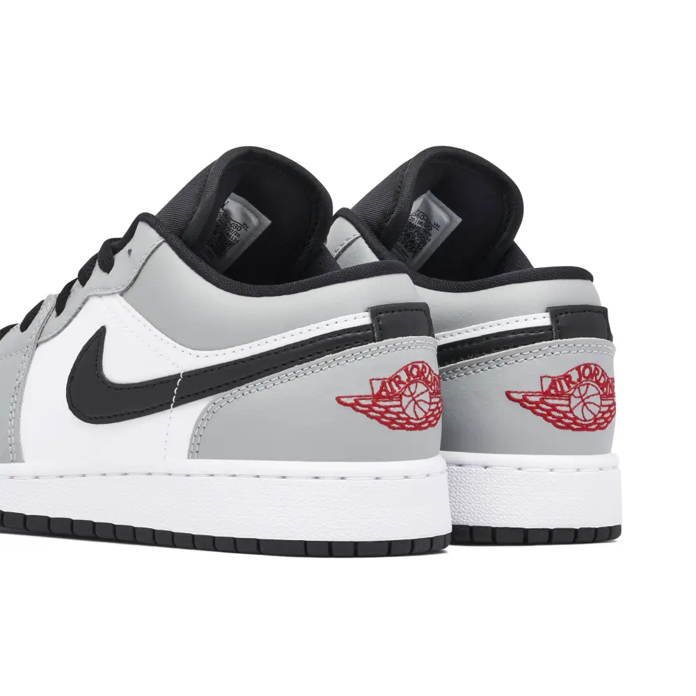 Air Jordan 1 Low GS Light Smoke Grey 