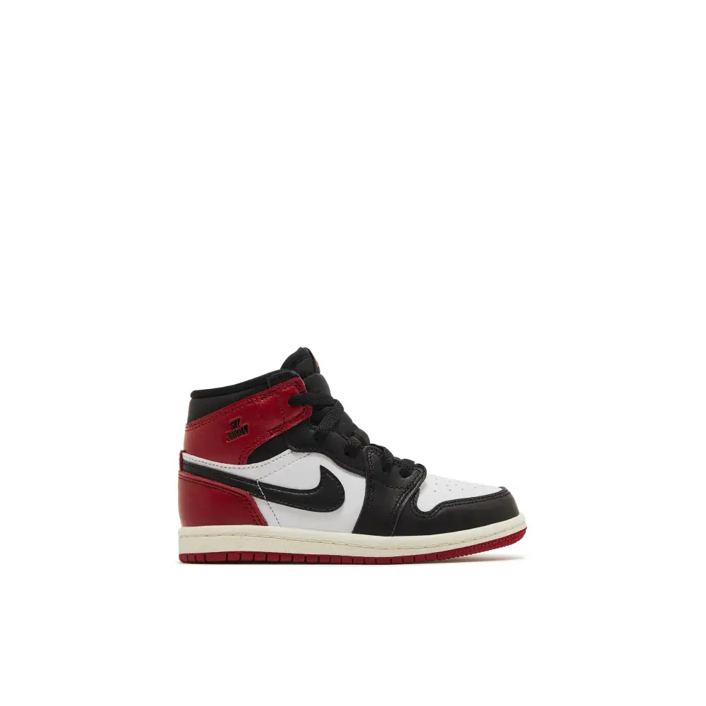 Air Jordan 1 Retro High OG Black Toe Reimagined TD