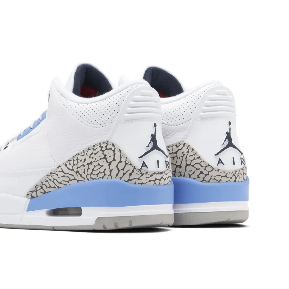 Air Jordan 3 UNC White 