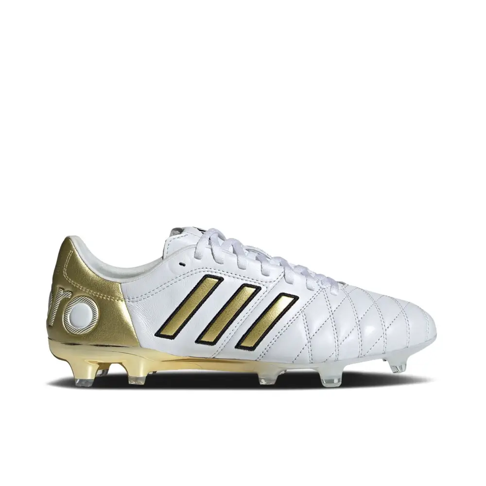 Adidas 11Pro FG Toni Kroos Cloud White Core Black Gold Metallic 