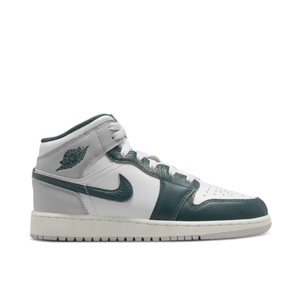 Air Jordan 1 Mid SE Oxidized Green GS 