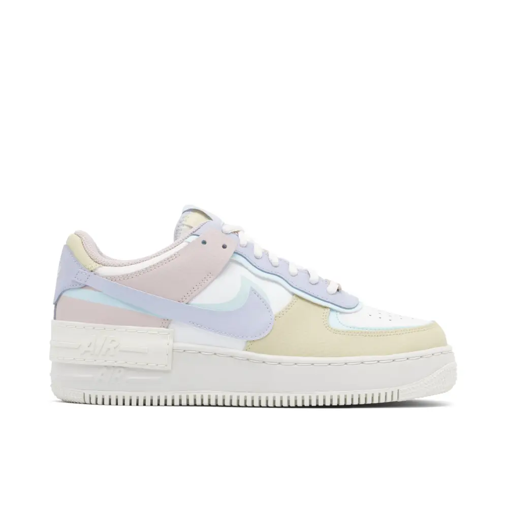 Nike Air Force 1 Shadow White Glacier Blue Ghost 