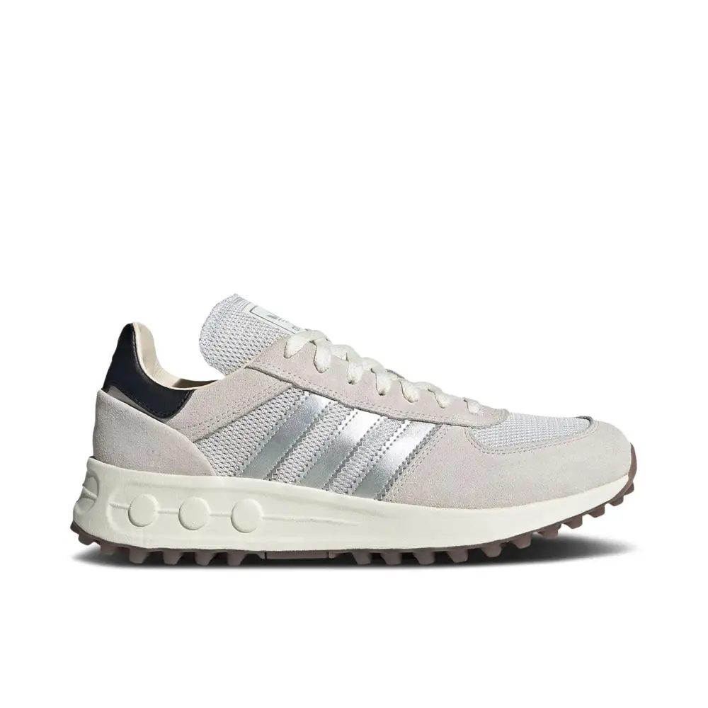 Adidas LA Trainer Lux Crystal White Silver Metallic Core Black EF5EC3468
