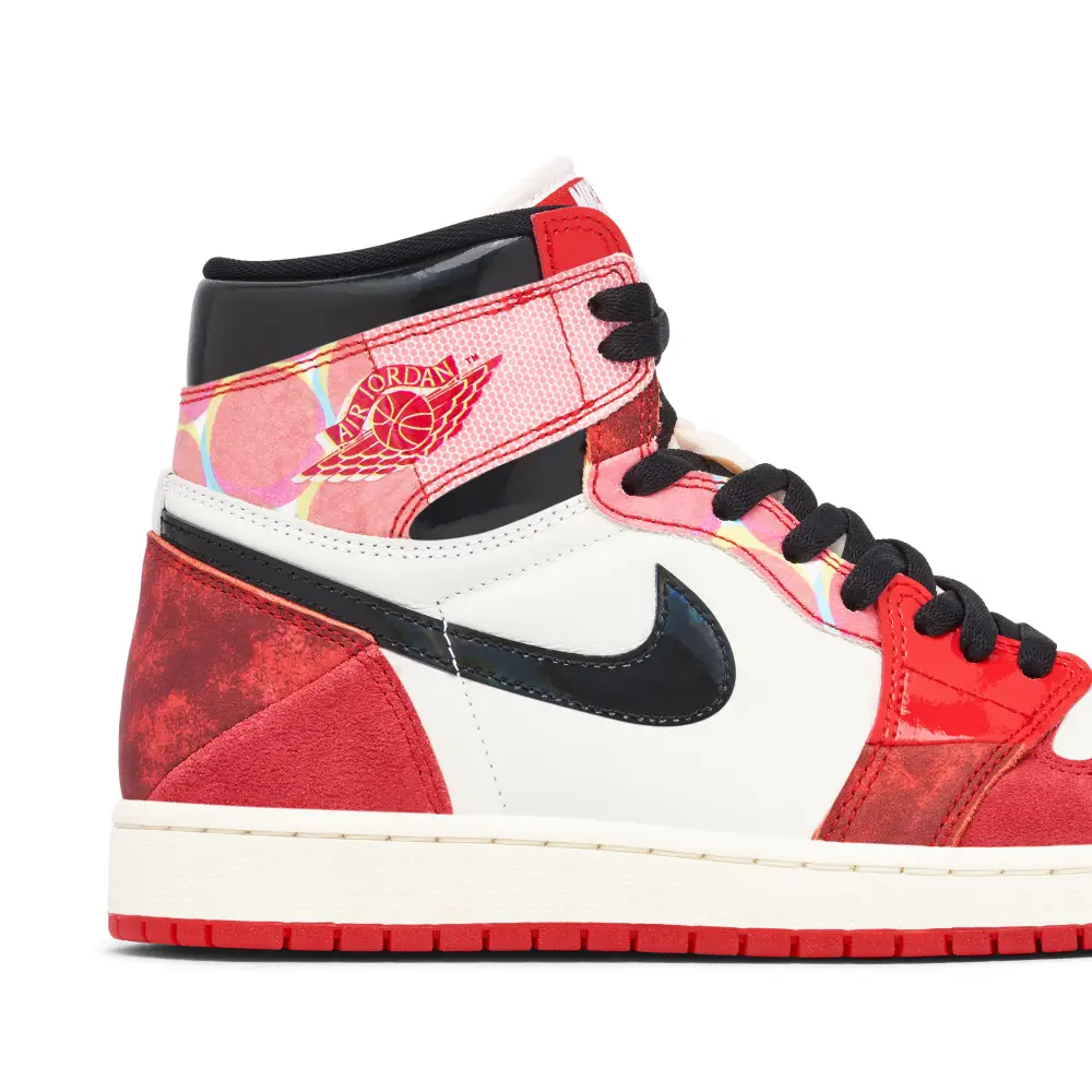 Air Jordan 1 High x Spider-Man Across The Spider-Verse Red Black 