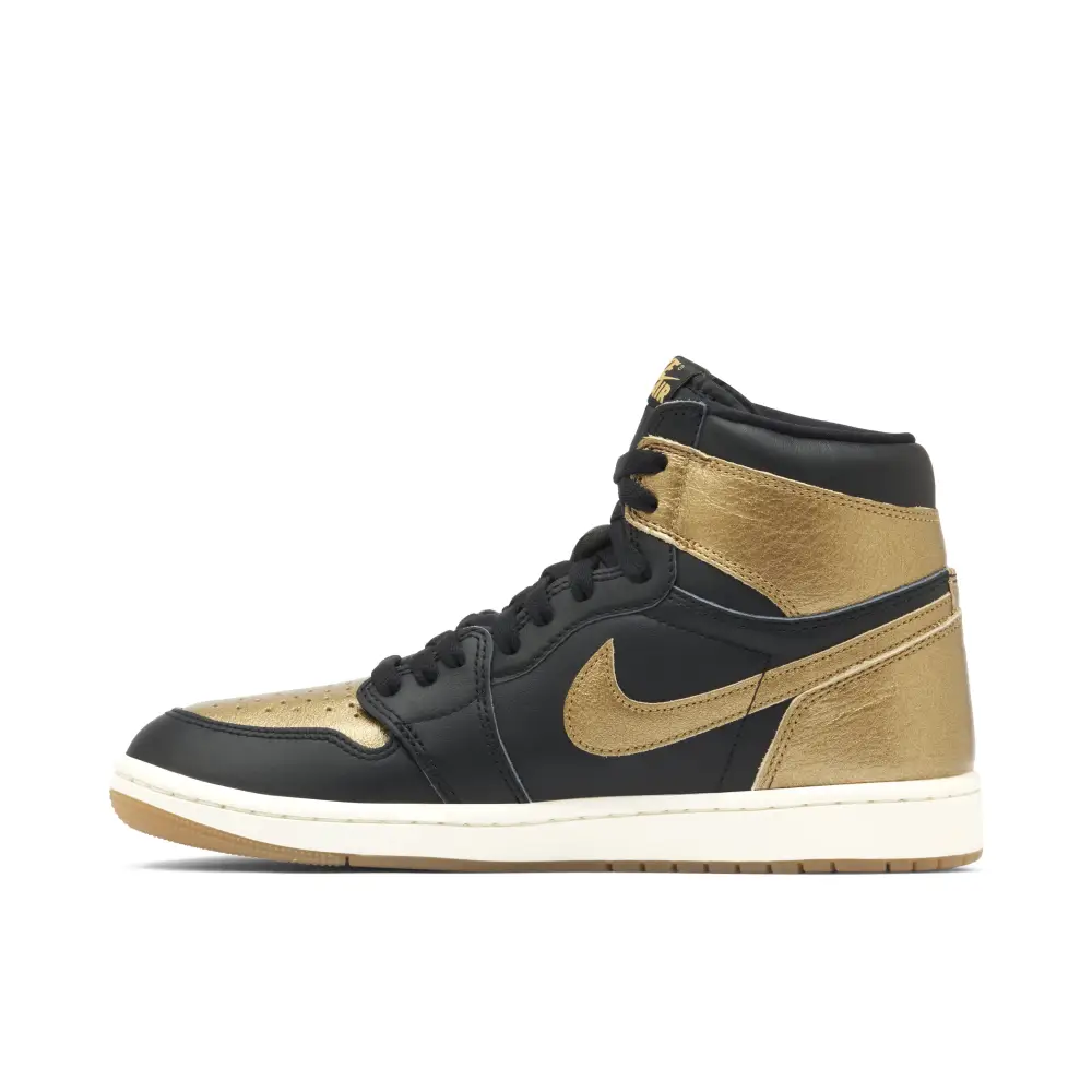 Air Jordan 1 Retro High OG Black Metallic Gold 