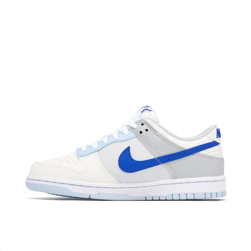 Nike Dunk Low Ivory Hyper Royal GS 