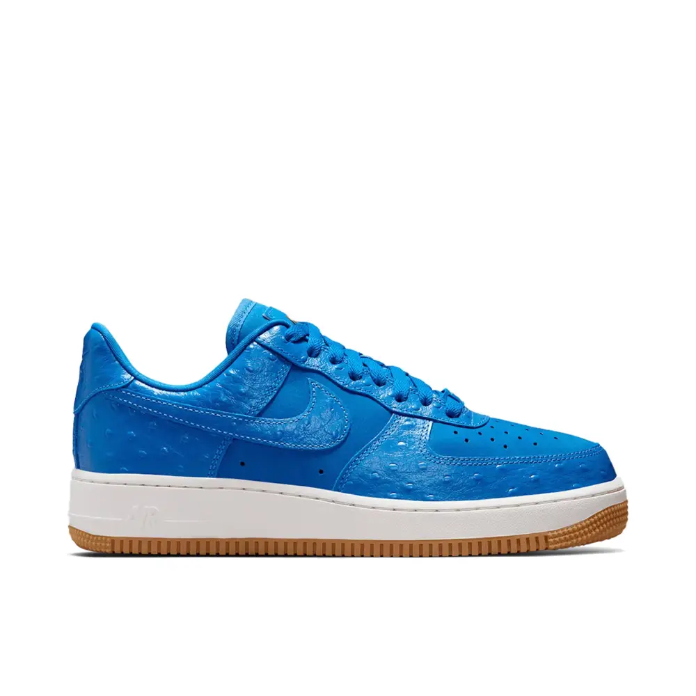 Nike Air Force 1 Low '07 LX Blue Ostrich Womens 