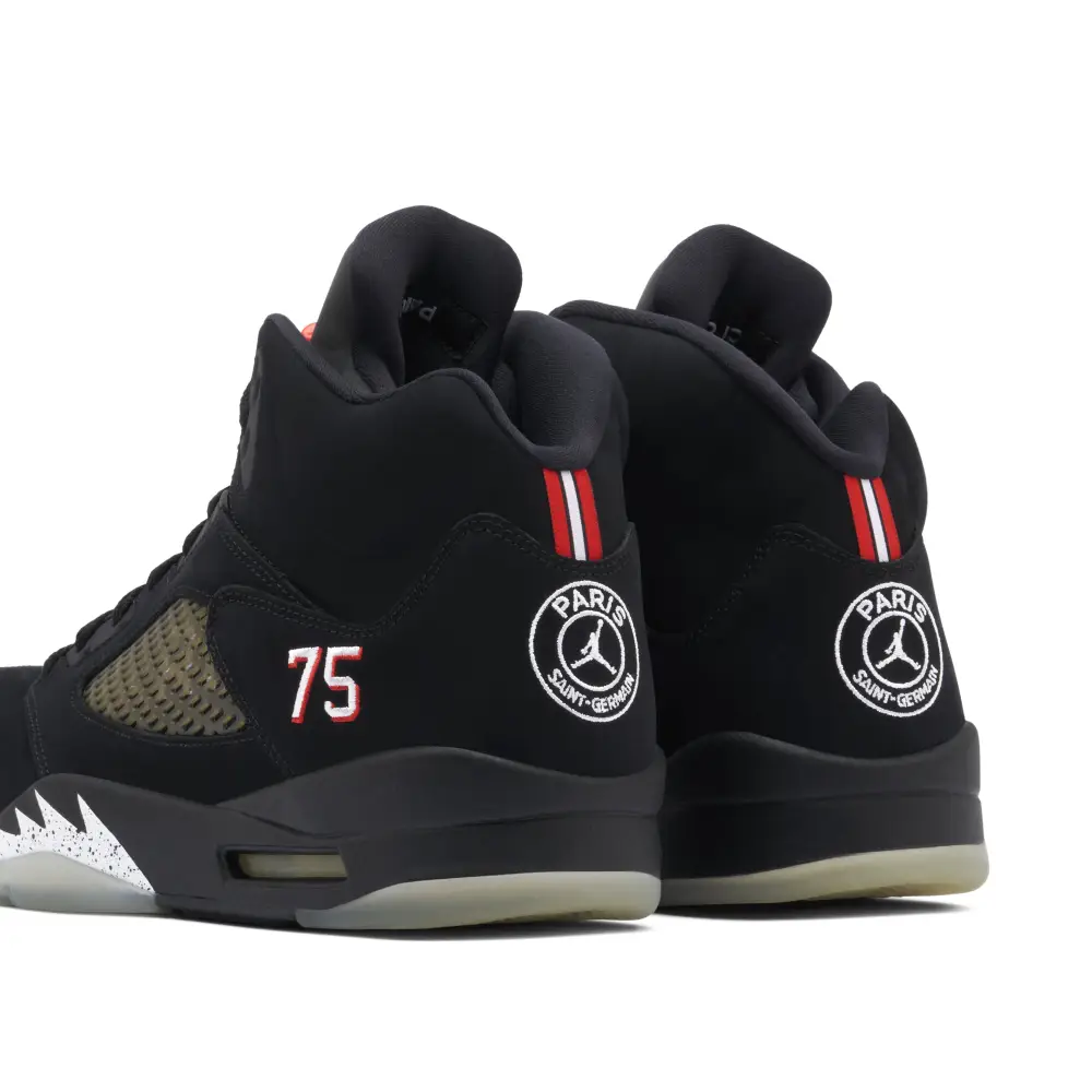 Air Jordan 5 Retro x Paris Saint Germain Black