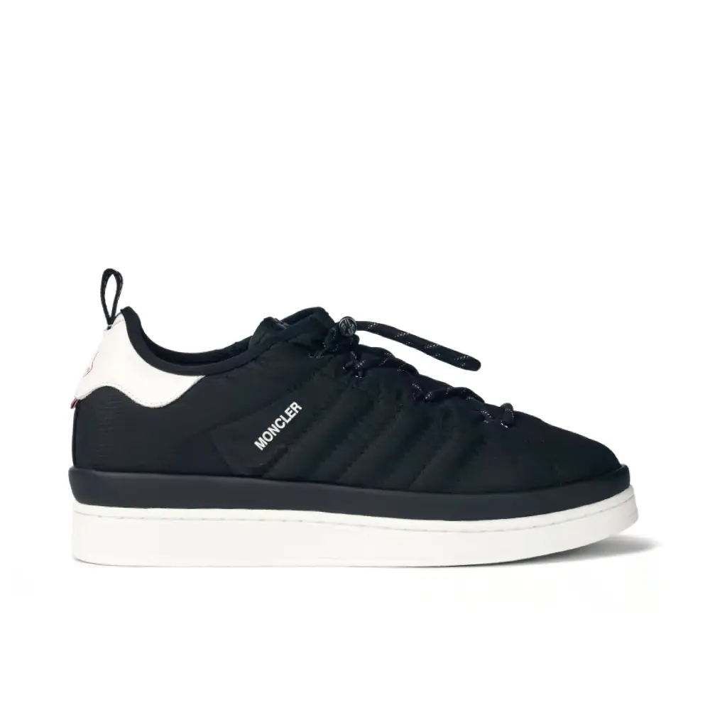 Adidas Campus x Moncler Black White 