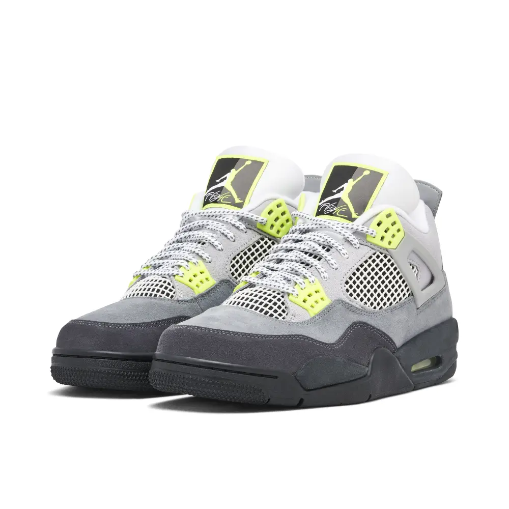 Air Jordan 4 95 Neon Grey SE