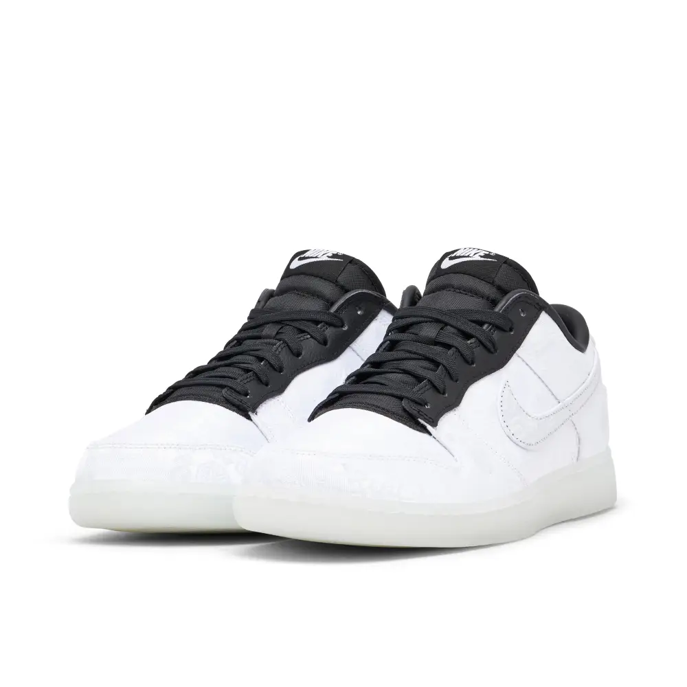 Nike Dunk Low x CLOT x fragment Black White 