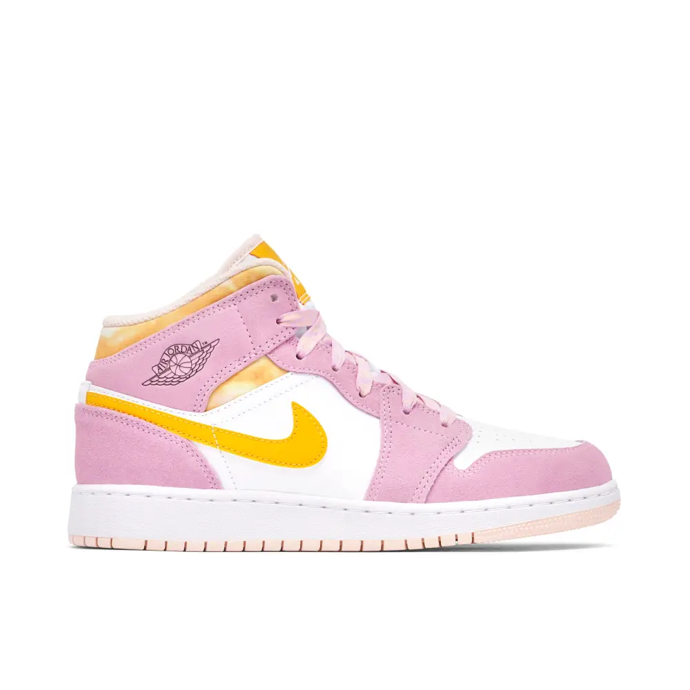 Air Jordan 1 Mid GS Arctic Pink 
