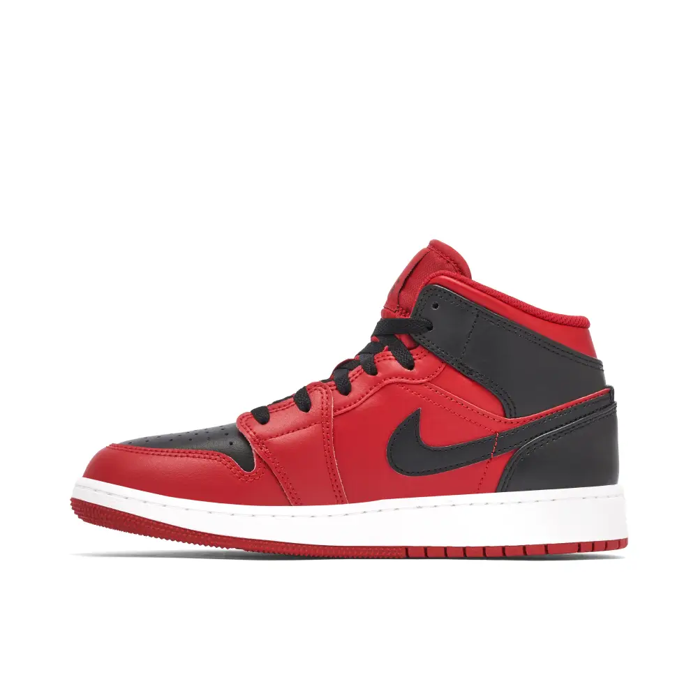 Air Jordan 1 Mid Reverse Bred 2022 GS 9E002575