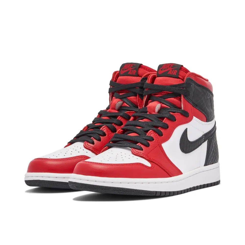 Air Jordan 1 Retro High Satin Snake Chicago Womens 