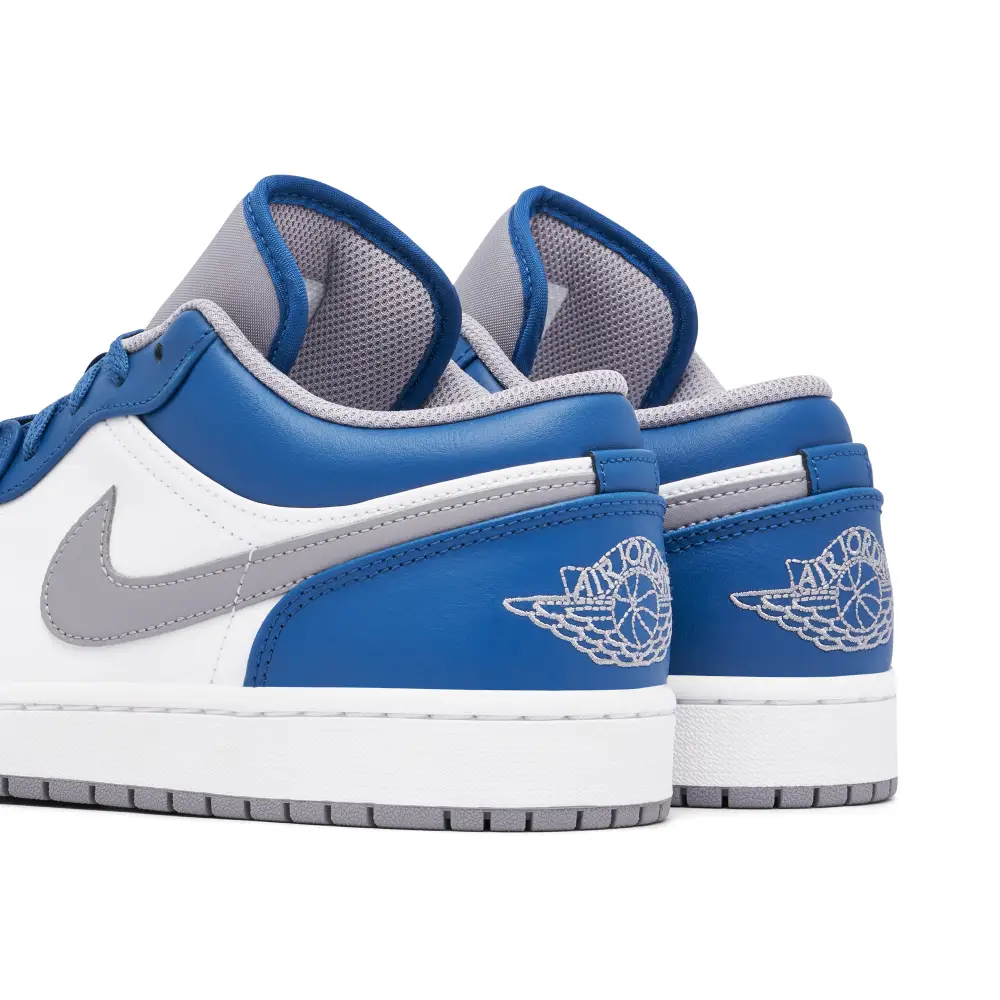 Air Jordan 1 Low White Blue Grey 