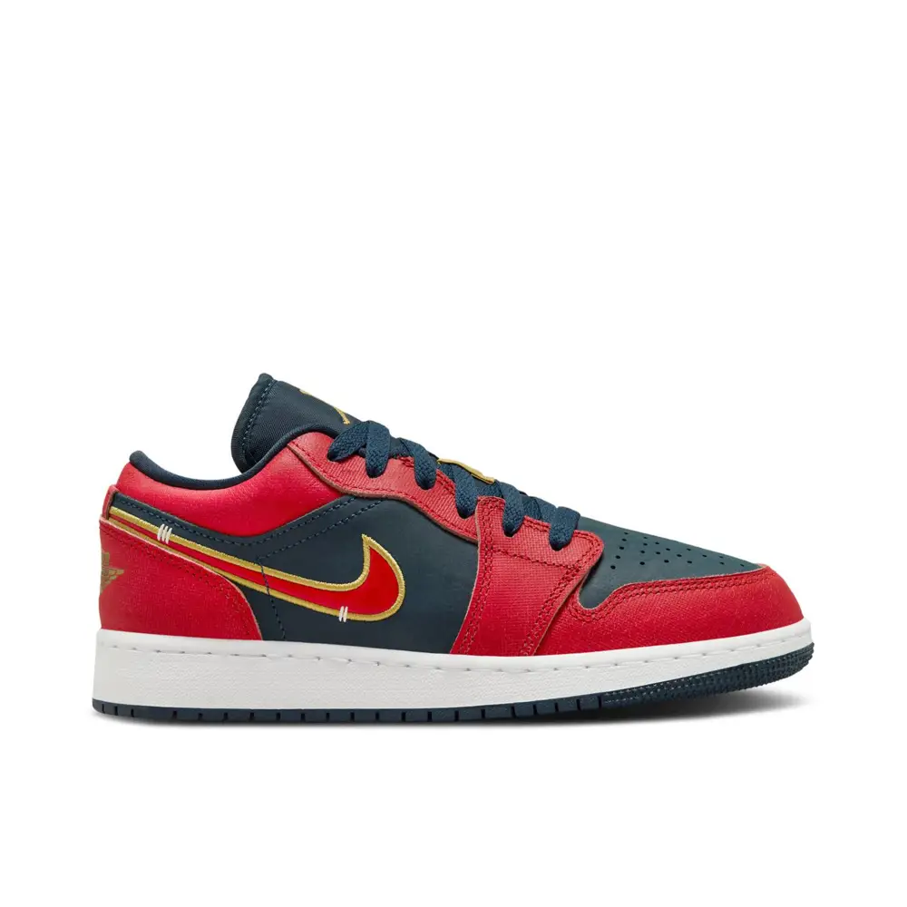 Air Jordan 1 Low Armory Navy Sport Red GS 