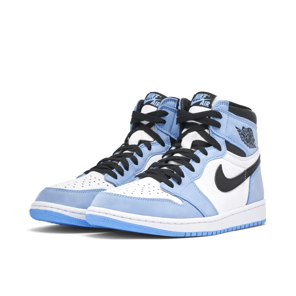 Air Jordan 1 Retro High White University Blue Black 
