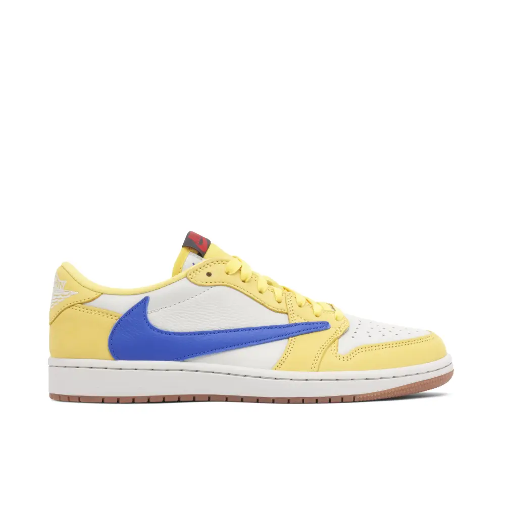 Air Jordan 1 Retro Low OG SP Travis Scott Canary Womens 