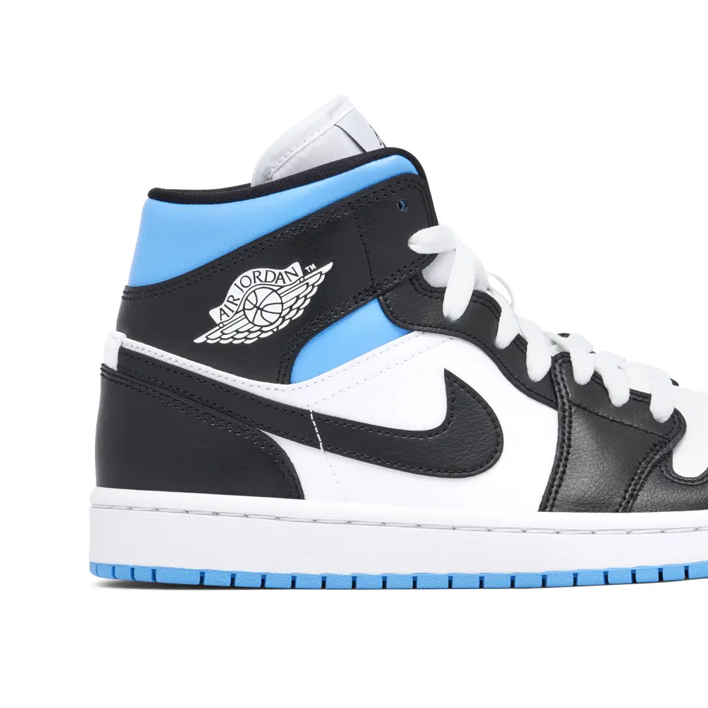 Air Jordan 1 Mid University Blue Womens