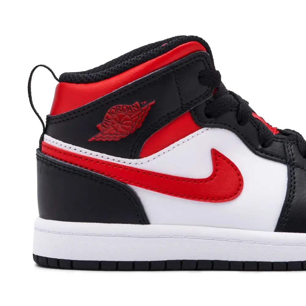 Air Jordan 1 Mid Alternate Bred Toe PS 