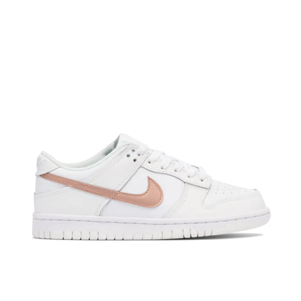 Nike Dunk Low GS White Bronze 