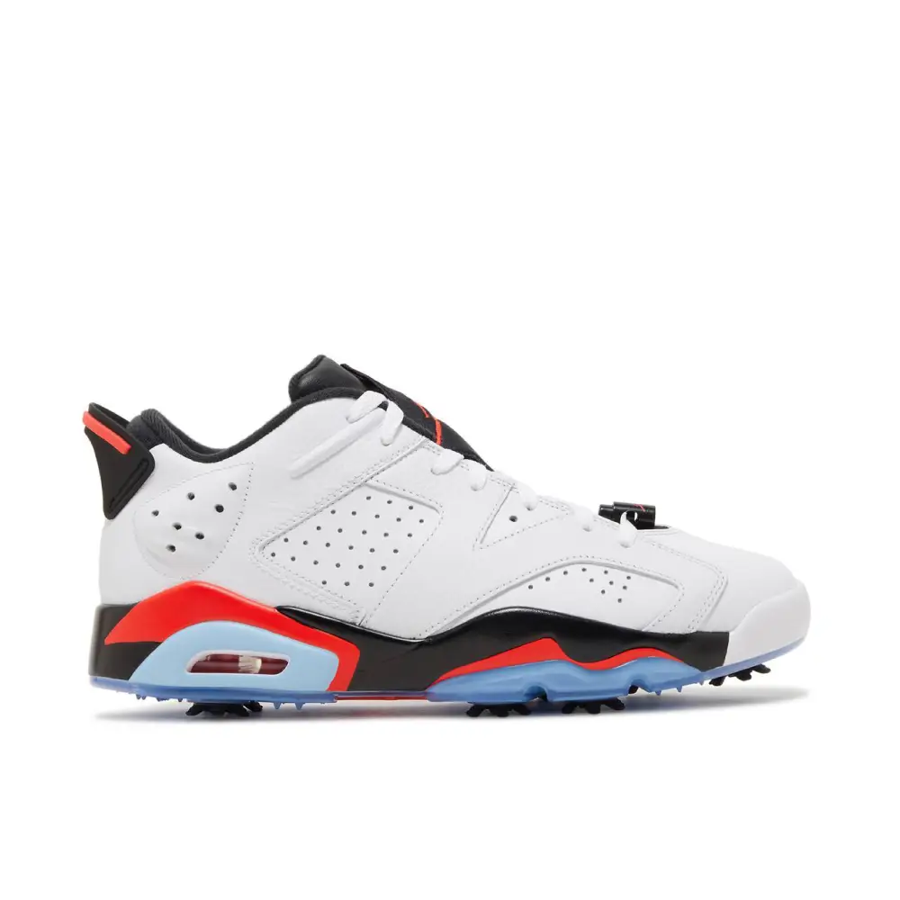 Air Jordan 6 Retro Low Golf White Infrared 