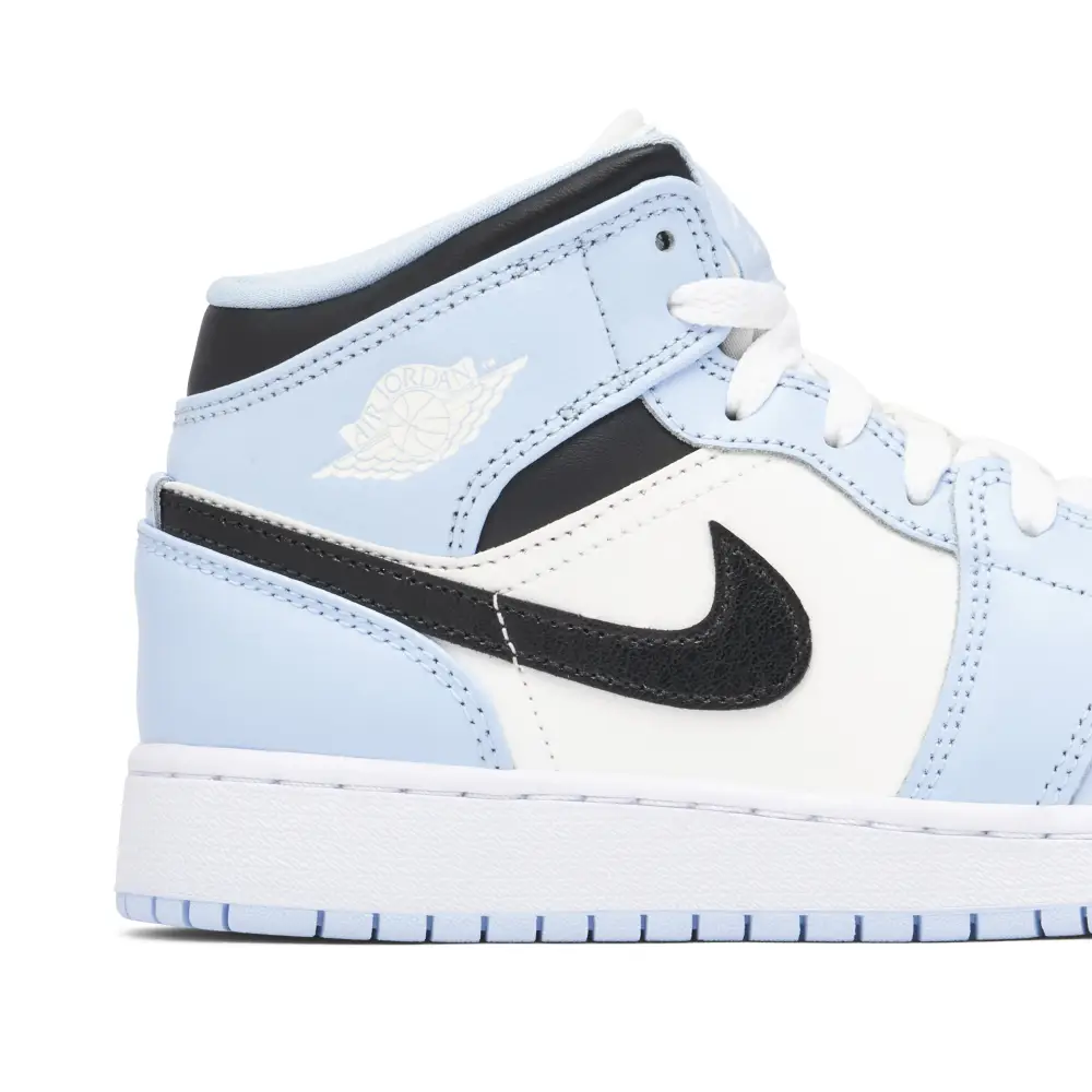 Air Jordan 1 Mid Ice Blue GS 