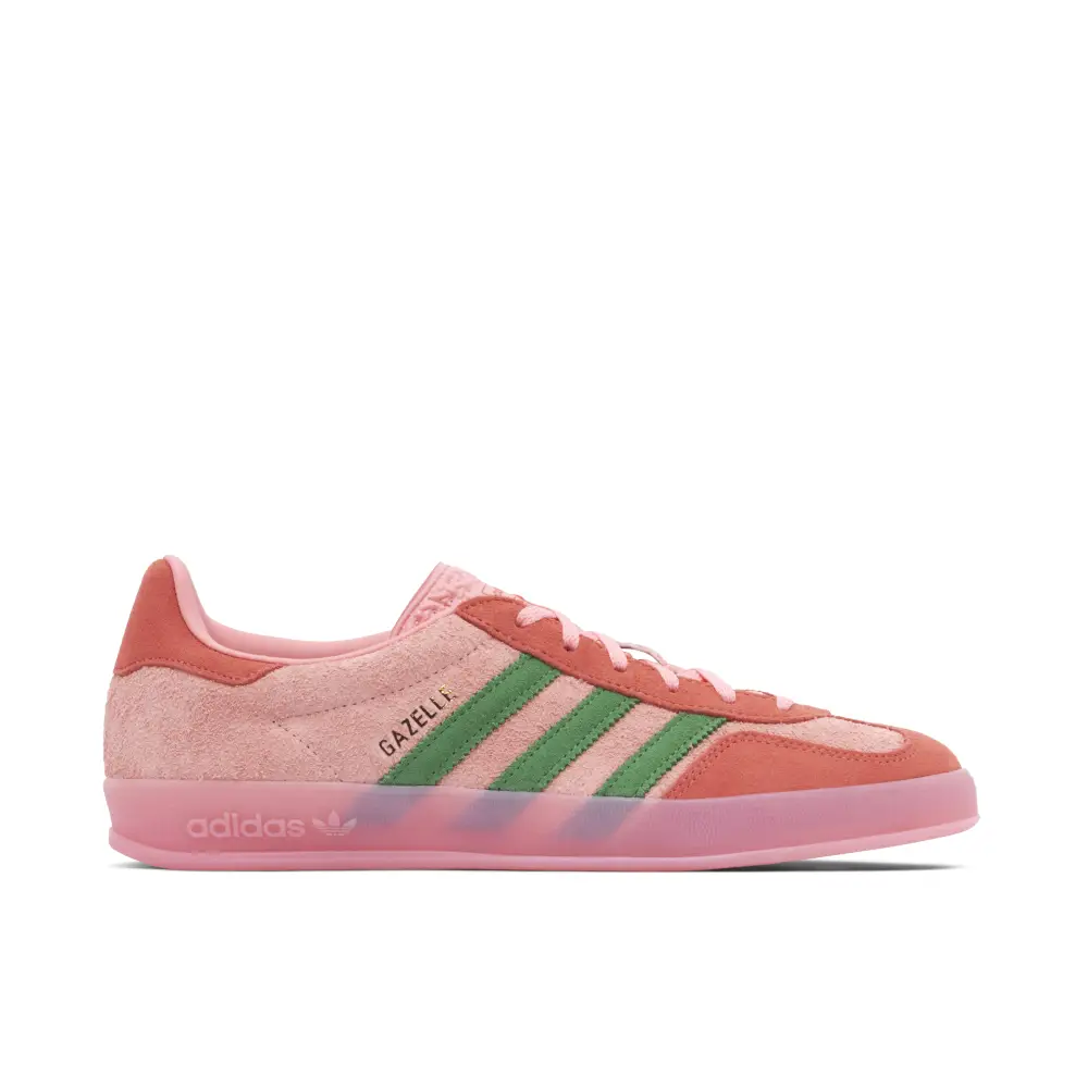 Adidas Gazelle Indoor Semi Pink Spark Preloved Scarlet Womens 