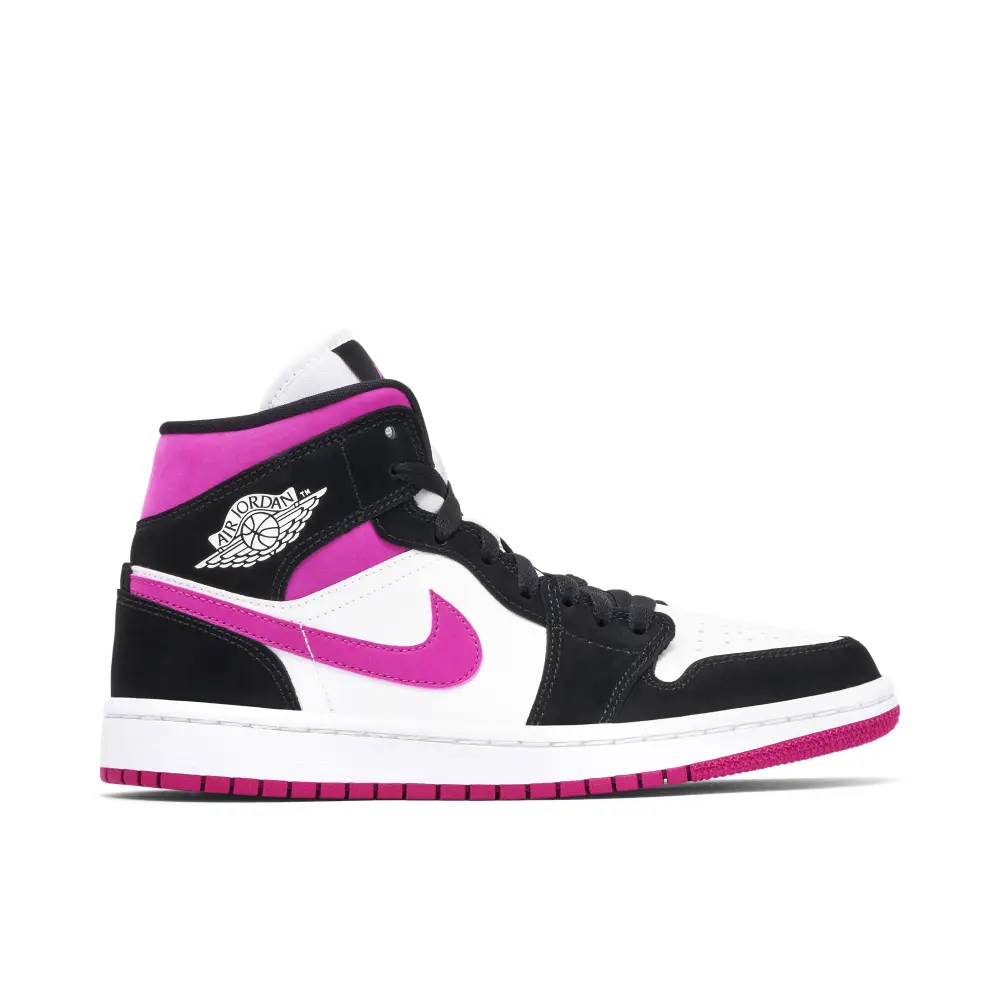 Air Jordan 1 Mid Magenta Womens 