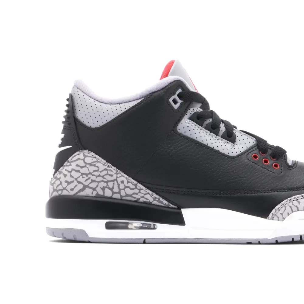 Air Jordan 3 Retro Black Cement Reimagined GS 