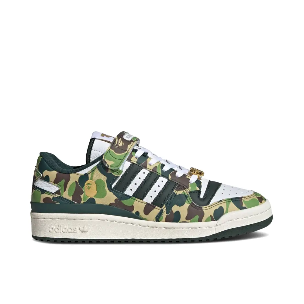 adidas Forum Low x BAPE 30th Anniversary Green F5E1710