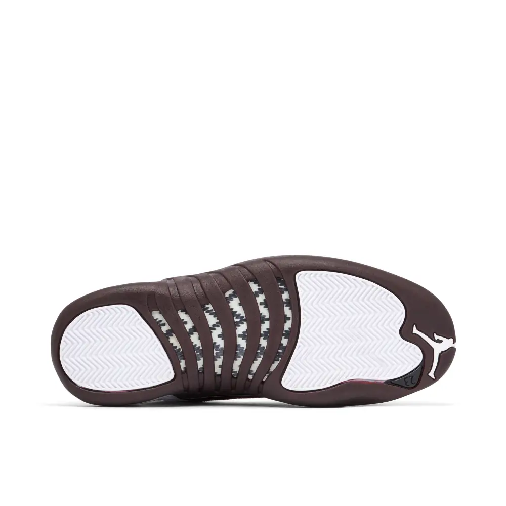 Air Jordan 12 x A Ma Maniere White Burgundy Crush 