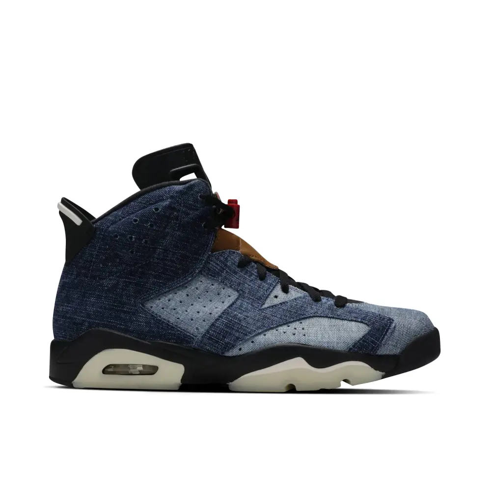 Air Jordan 6 Washed Denim Blue 