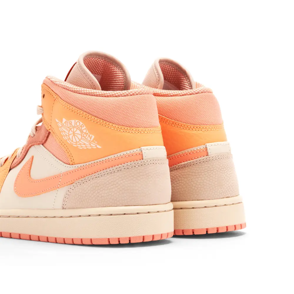 Air Jordan 1 Mid Apricot Womens 
