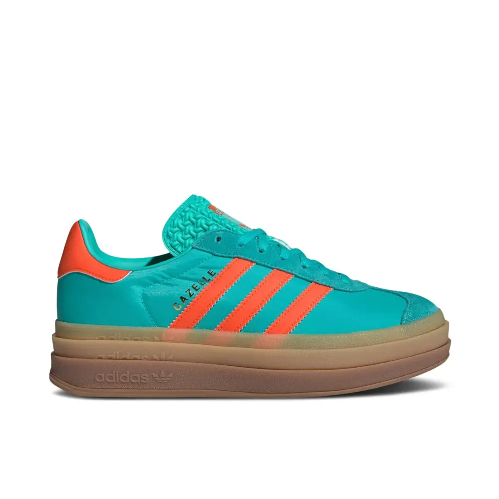 Adidas Gazelle Bold Mint Rush Impact Orange Womens 9634723