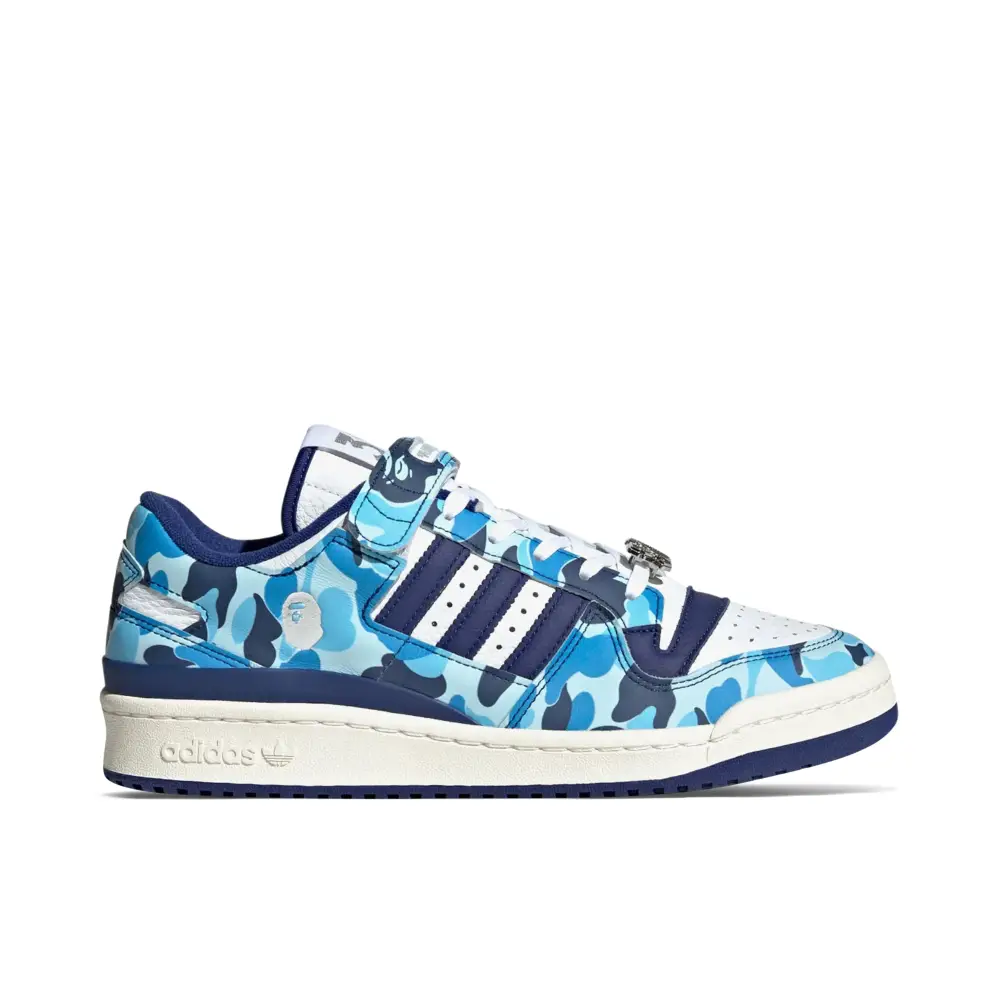 adidas Forum Low x BAPE 30th Anniversary Blue