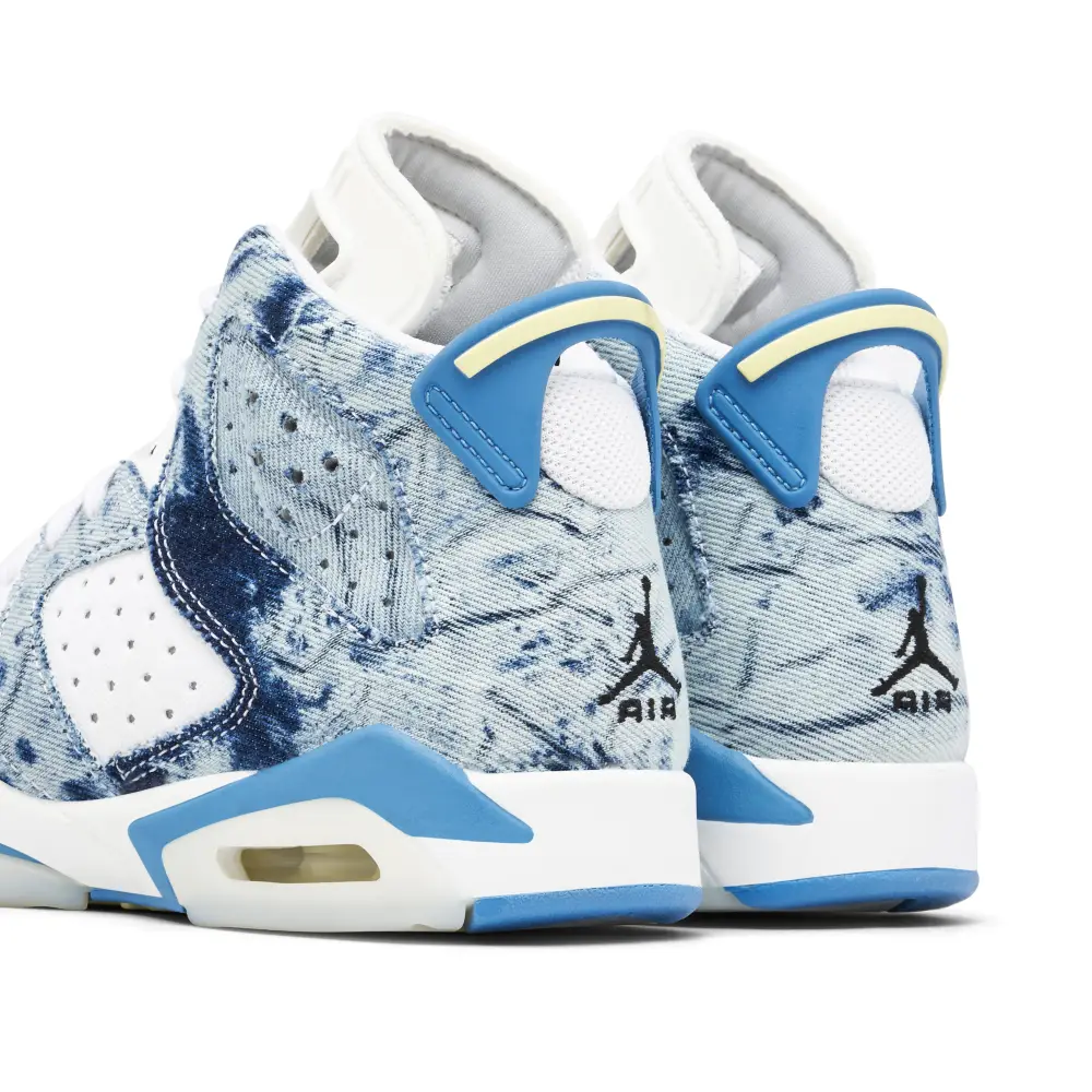 Air Jordan 6 Wash Denim GS 