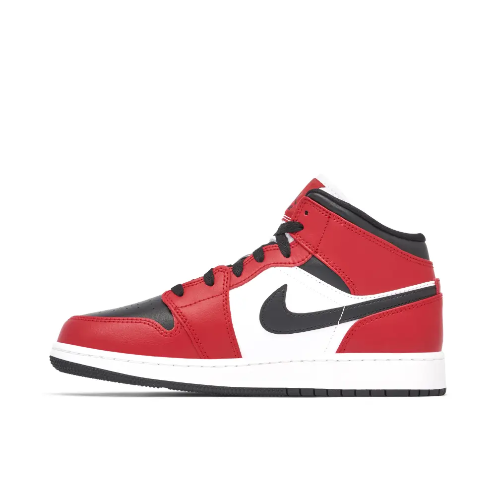 Air Jordan 1 Mid Chicago Toe GS 