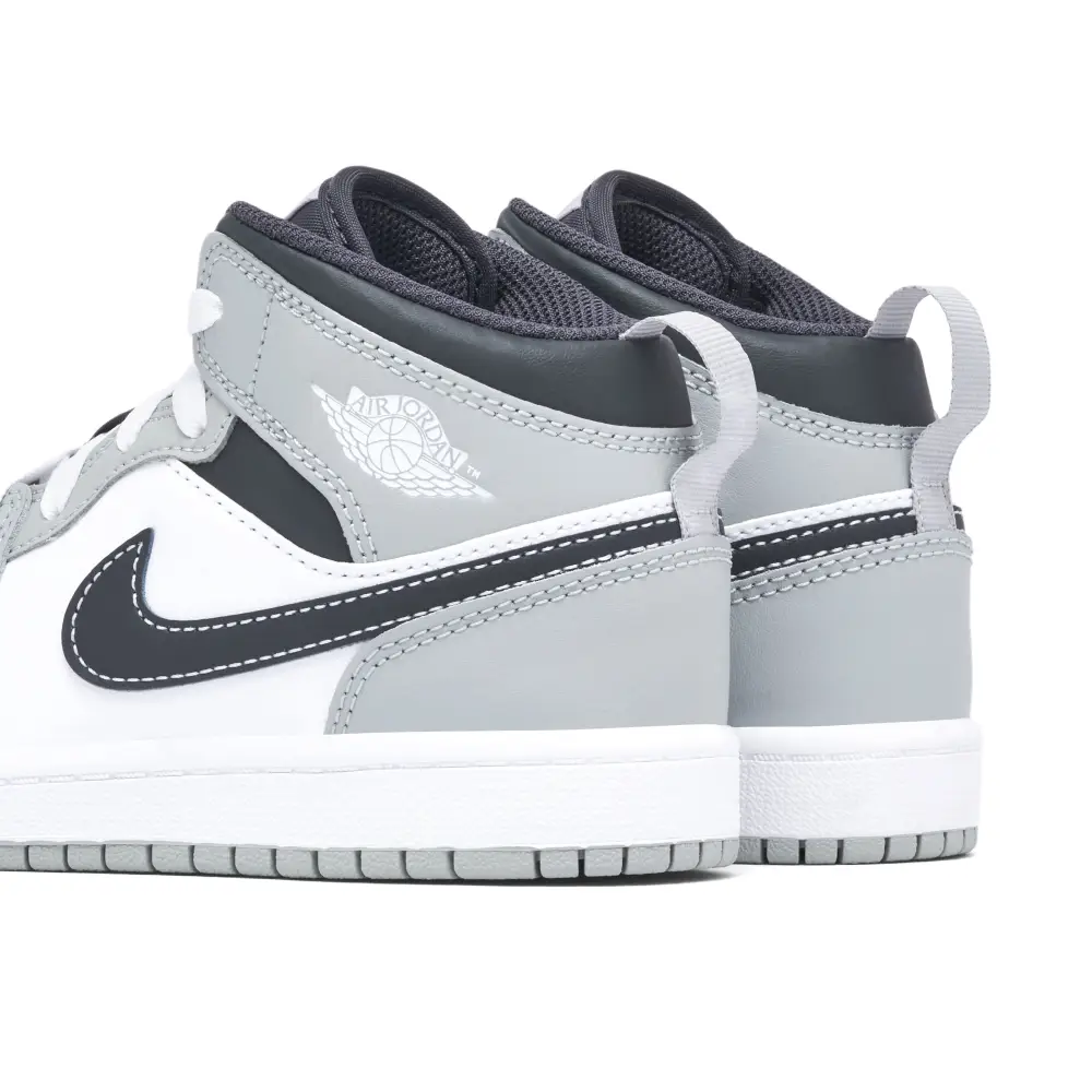 Air Jordan 1 Mid Light Smoke Grey PS (2022) 