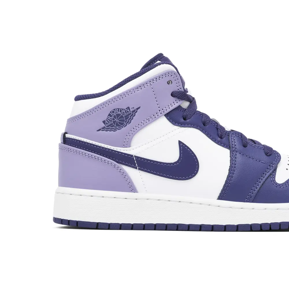 Air Jordan 1 Mid Blueberry GS 