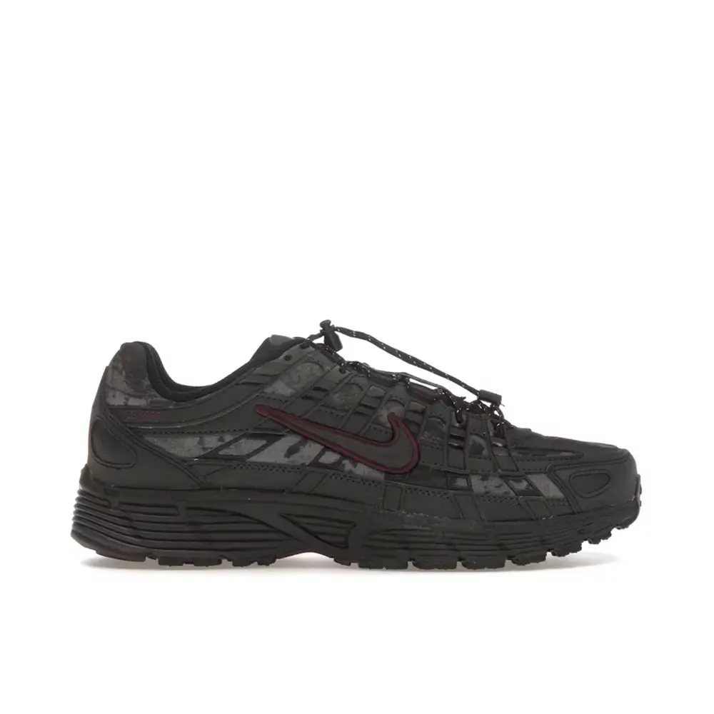 Nike P-6000 Black Burgundy Crush Womens 