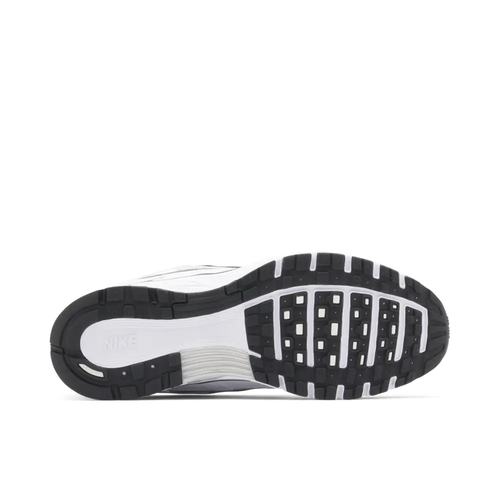 Nike P-6000 White Metallic Silver Black 