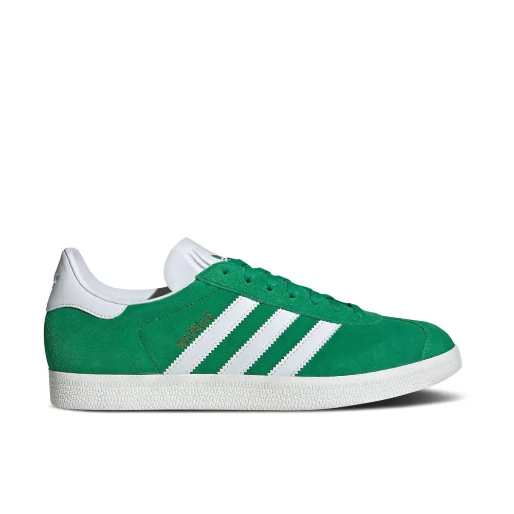 Adidas Gazelle Green Cloud White 
