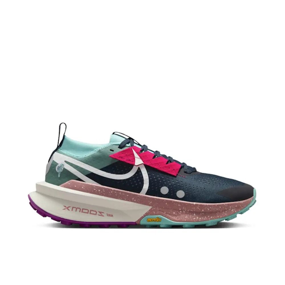 Nike ZoomX Zegama 2 Armory Navy Green Frost Vivid Grape Sail