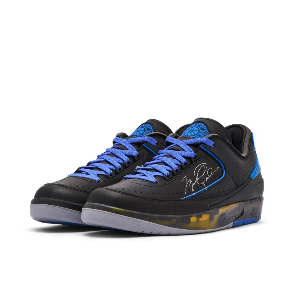 Off-White x Air Jordan 2 Low Black